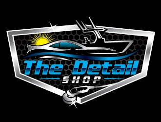 THE DETAIL SHOP  logo design by ruki