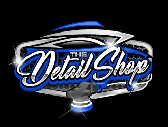 THE DETAIL SHOP  logo design by AamirKhan