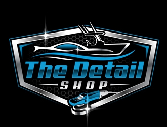 THE DETAIL SHOP  logo design by DreamLogoDesign