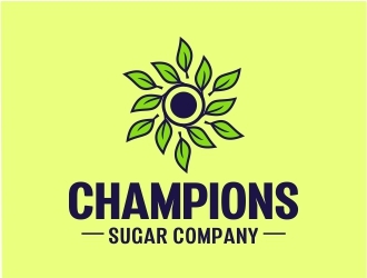 Champions Sugar Company logo design by Mardhi