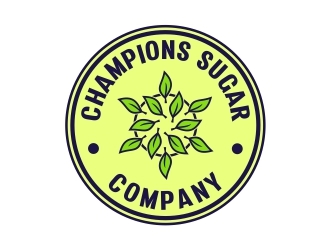 Champions Sugar Company logo design by Mardhi