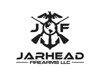 Jarhead Firearms LLC logo design - 48hourslogo.com