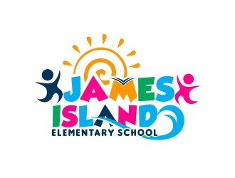 James Island Elementary School logo design by MonkDesign