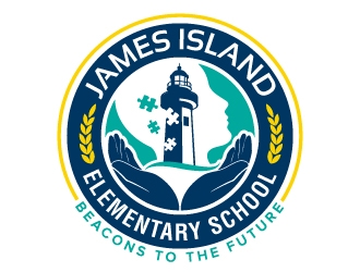 James Island Elementary School logo design by jaize