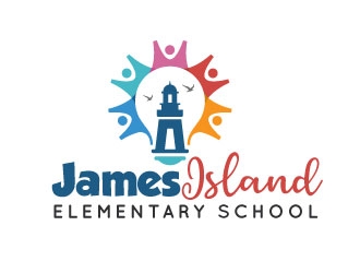 James Island Elementary School logo design by invento