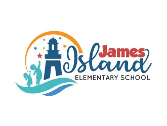 James Island Elementary School logo design by invento