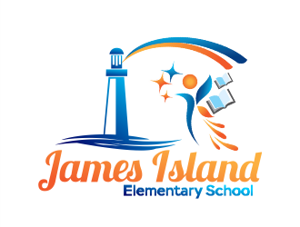 James Island Elementary School logo design by Gwerth