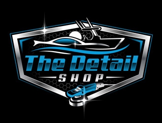 THE DETAIL SHOP  logo design by DreamLogoDesign