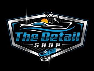 THE DETAIL SHOP  logo design by DreamLogoDesign