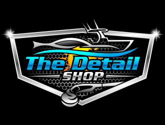 THE DETAIL SHOP  logo design by hidro