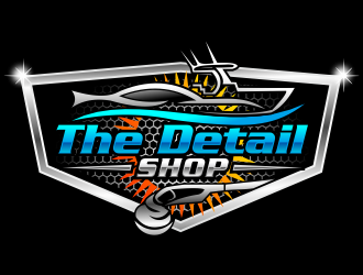 THE DETAIL SHOP  logo design by hidro