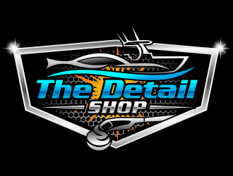 THE DETAIL SHOP  logo design by hidro