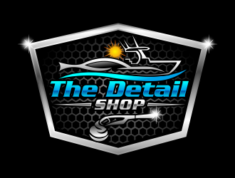 THE DETAIL SHOP  logo design by hidro