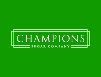 Champions Sugar Company logo design by BrainStorming