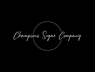 Champions Sugar Company logo design by Aster