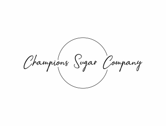 Champions Sugar Company logo design by Aster