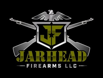 Jarhead Firearms LLC logo design - 48hourslogo.com