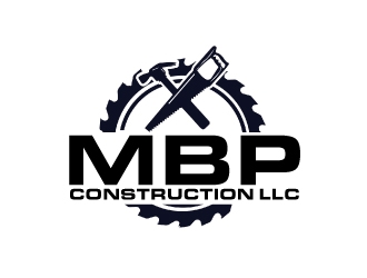 Mbp construction LLC  logo design by AamirKhan