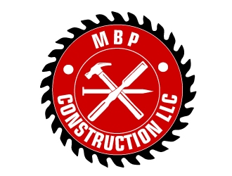 Mbp construction LLC  logo design by AamirKhan