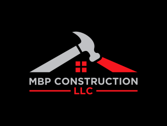 Mbp construction LLC  logo design by BlessedArt