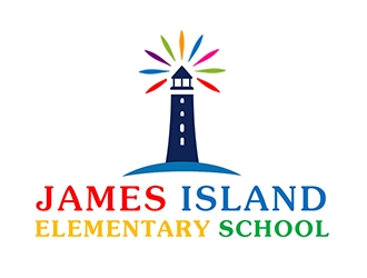 James Island Elementary School logo design by PrimalGraphics