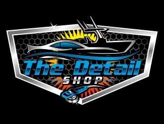 THE DETAIL SHOP  logo design by ruki