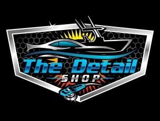 THE DETAIL SHOP  logo design by ruki