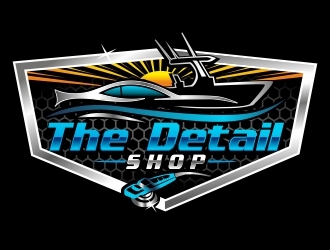 THE DETAIL SHOP  logo design by ruki