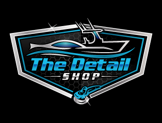 THE DETAIL SHOP  logo design by pencilhand