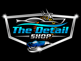 THE DETAIL SHOP  logo design by hidro