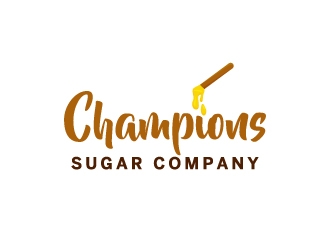 Champions Sugar Company logo design by LogOExperT