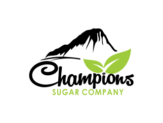 Champions Sugar Company logo design by giphone