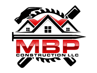 Mbp construction LLC  logo design by AamirKhan