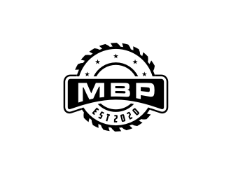 Mbp construction LLC  logo design by bricton