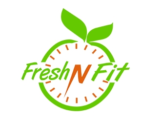 Fresh N Fit  logo design by bougalla005