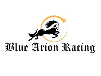 Blue Arion Racing logo design by Vincent Leoncito