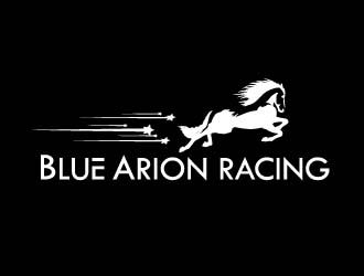 Blue Arion Racing logo design by Vincent Leoncito