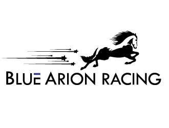 Blue Arion Racing logo design by Vincent Leoncito