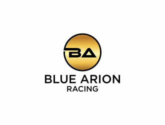 Blue Arion Racing logo design by luckyprasetyo