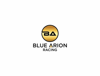 Blue Arion Racing logo design by luckyprasetyo