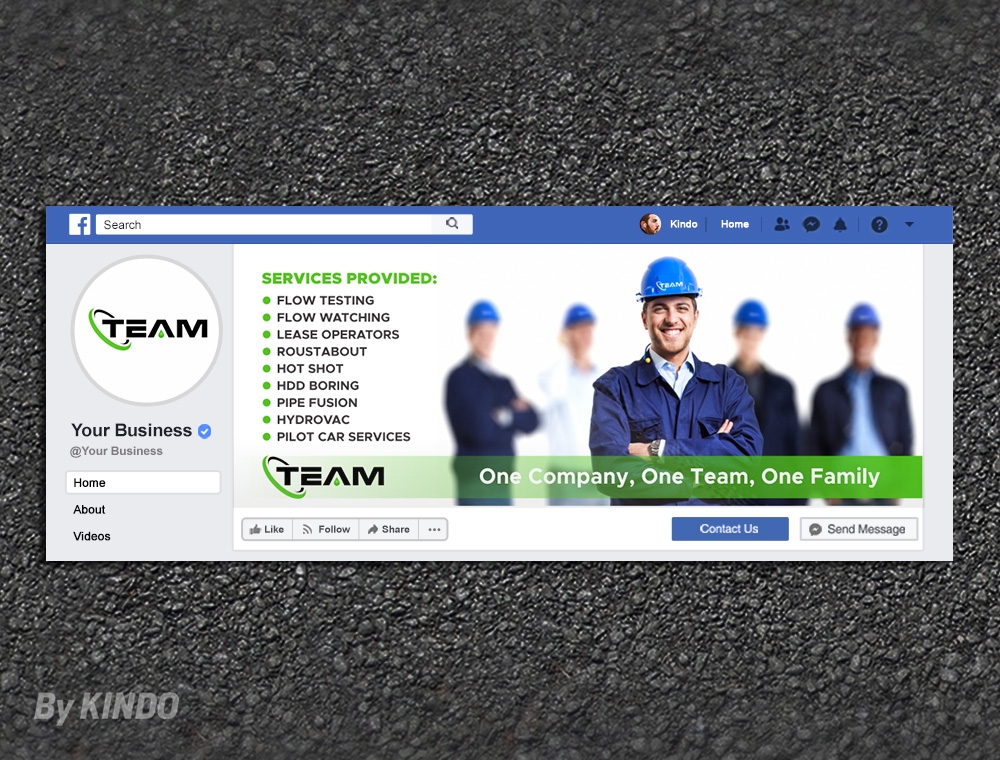 Team Oilfield Services, Inc. logo design by Kindo