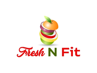 Fresh N Fit  logo design by KDesigns