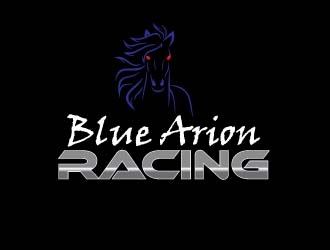 Blue Arion Racing logo design by Vincent Leoncito