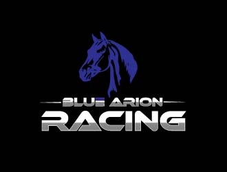 Blue Arion Racing logo design by Vincent Leoncito