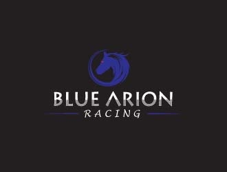 Blue Arion Racing logo design by Vincent Leoncito