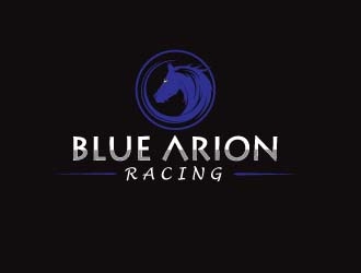 Blue Arion Racing logo design by Vincent Leoncito