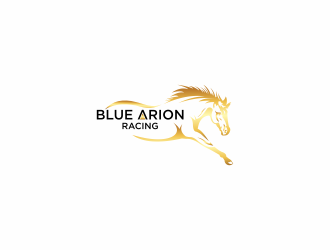 Blue Arion Racing logo design by luckyprasetyo