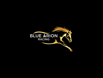 Blue Arion Racing logo design by luckyprasetyo