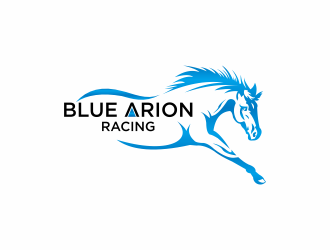 Blue Arion Racing logo design by luckyprasetyo