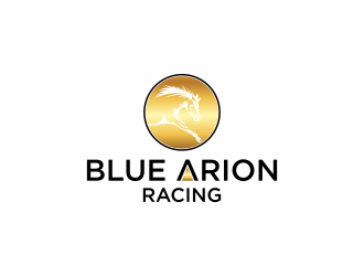 Blue Arion Racing logo design by luckyprasetyo